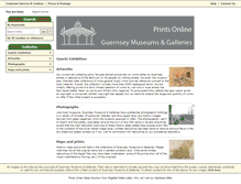 Tablet Screenshot of guernseymuseumsgalleries.e-printphoto.co.uk